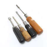 4x Old Socket Tools (Beech)