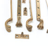 6x Old Sash Window Stays and Handles