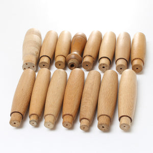 15x Chisel Handles (No Ferrules) (Beech)