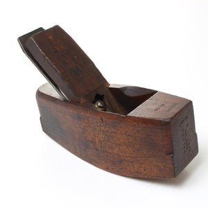 Old R Clarke (Exeter) Wooden Compass Plane (Beech)