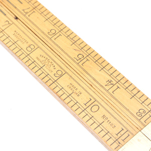 Hockley Abbey Folding Rule - No 1163 (Boxwood)