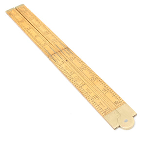 Hockley Abbey Folding Rule - No 1163 (Boxwood)