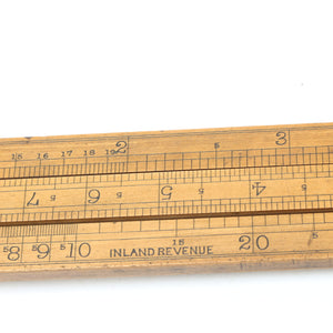 Old Dring & Fage Brewers Slide Rule (Boxwood)