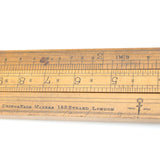 Old Dring & Fage Brewers Slide Rule (Boxwood)