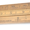 Old Dring & Fage Brewers Slide Rule (Boxwood)