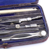 Harling German Silver Drawing Set - OldTools.co.uk