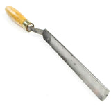 Marples Cranked Paring Gouge – Boxwood - 28mm - OldTools.co.uk