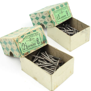 109 Nettlefolds Steel Screws - Countersunk - OldTools.co.uk