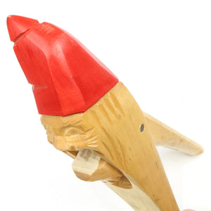 Old Wooden Nut Crackers - Santa Hat - OldTools.co.uk