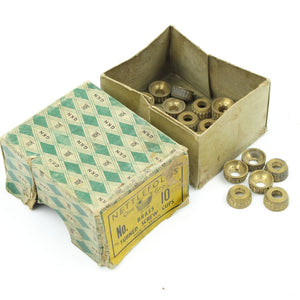 102 Nettlefolds Turned Brass Screw cups - OldTools.co.uk