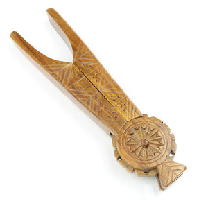 Hand Carved Scandinavian Nut-crackers - Clock Tower - OldTools.co.uk