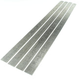 4x 24" John Rabone Contraction Rules - No. 123, 129, 135, 143 - OldTools.co.uk