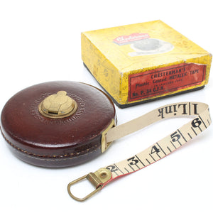 SOLD - Chesterman Leather Cased Tape Measure – 50ft