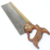 SOLD - Tyzack Brass Back Tenon Saw - 12tpi - 14" (Beech)