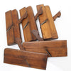 5x Varvill & Sons Round Planes (Beech)