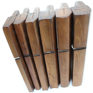 6x Varvill Hollow and Round Planes (Beech)