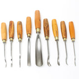 SOLD - 9 Ashley Iles Carving Tools – Boxwood