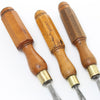 3 Vintage Firmer Tools – Boxwood - OldTools.co.uk