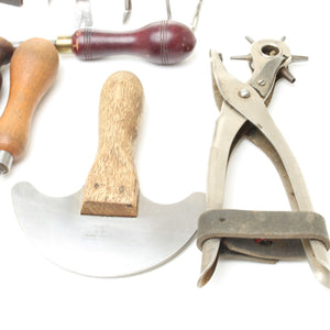 SOLD - Collection Of Leather-worker Tools