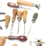 SOLD - Collection Of Leather-worker Tools