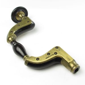 Brass Framed Ebony Brace - UK ONLY - OldTools.co.uk