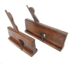 2x Wooden Coachmakers Rebate Planes - OldTools.co.uk