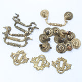 6x Decorative Old Handles - OldTools.co.uk