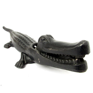 Large Crocodile Nutcracker - Black - OldTools.co.uk