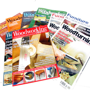 10x Woodwork / Wood Crafts Magazines (2018/2019) - OldTools.co.uk