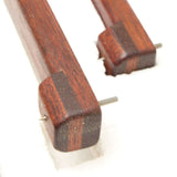 SOLD - 3 Mahogany Panel Gauges