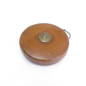 Rabone 'Rigida' Leather Tape Measure No. 390 - 66ft