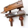 SOLD - Old Wooden Screw Stem Plough Plane (Beech, Boxwood)